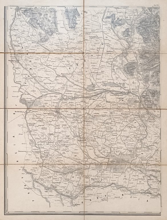 CARTA IDROGRAFICA STRADALE AMMINISTRATIVA CONSORZIALE DELLA PROVINCIA DI PADOVA E …