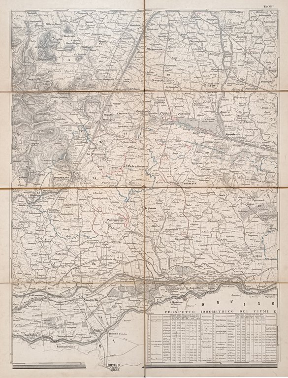 CARTA IDROGRAFICA STRADALE AMMINISTRATIVA CONSORZIALE DELLA PROVINCIA DI PADOVA E …