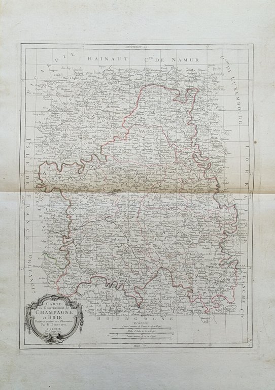 CARTE DE GOUVERNEMENT DE CHAMPAGNE ET BRIE | Immagine Gallery 2