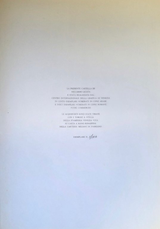 CARTELLA DI 5 ACQUEFORTI | Immagine Gallery 8