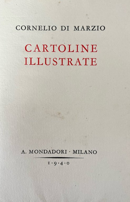 CARTOLINE ILLUSTRATE