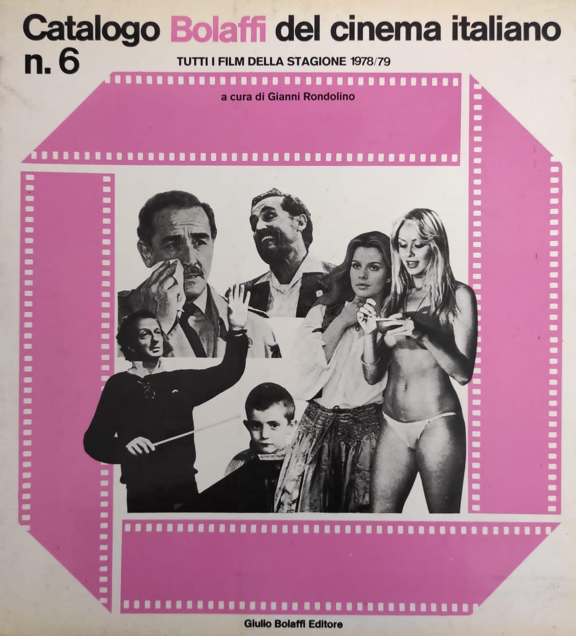 CATALOGO BOLAFFI DEL CINEMA ITALIANO. N^6 | Immagine principale