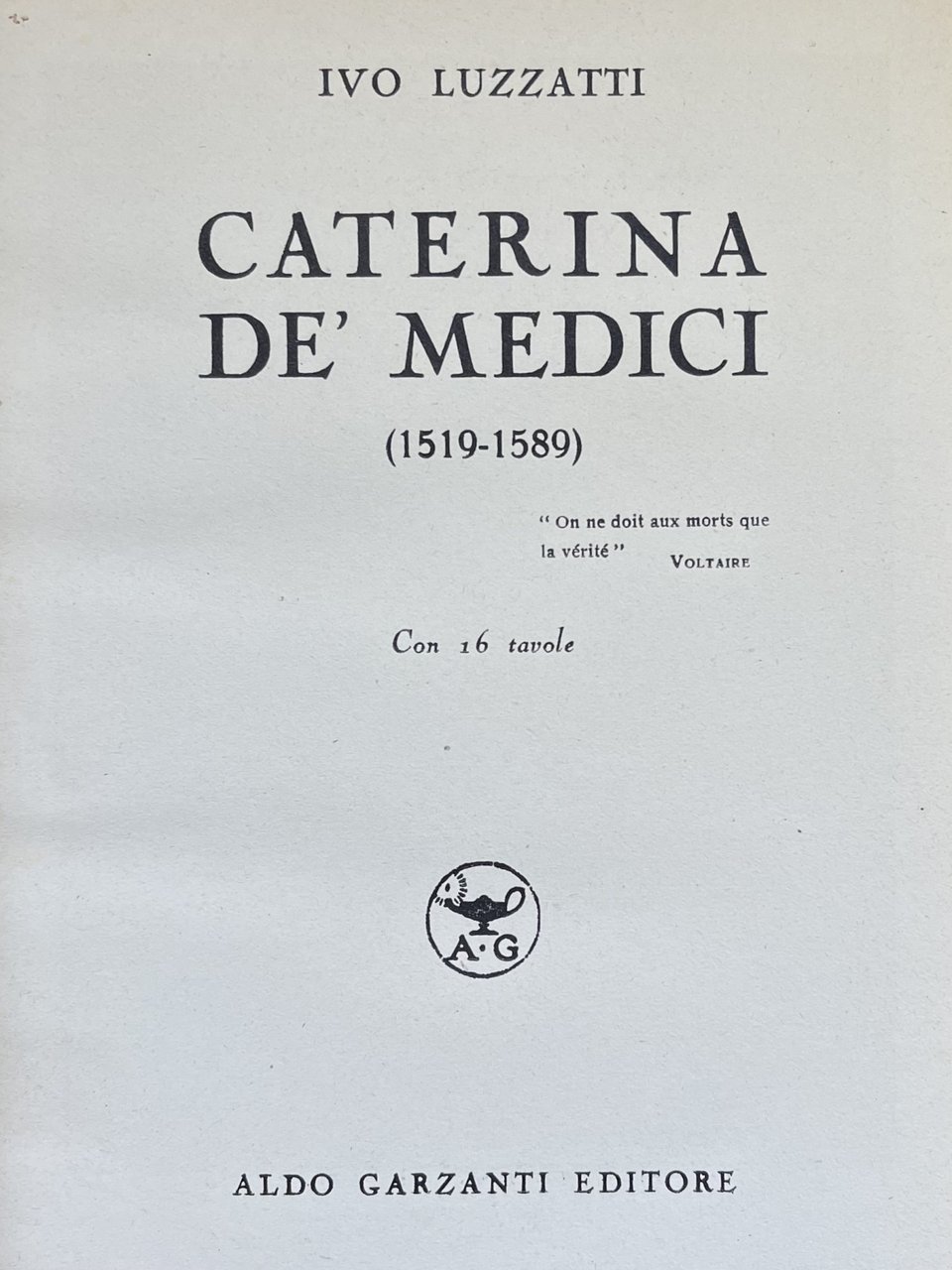 CATERINA DE' MEDICI (1519-1589)