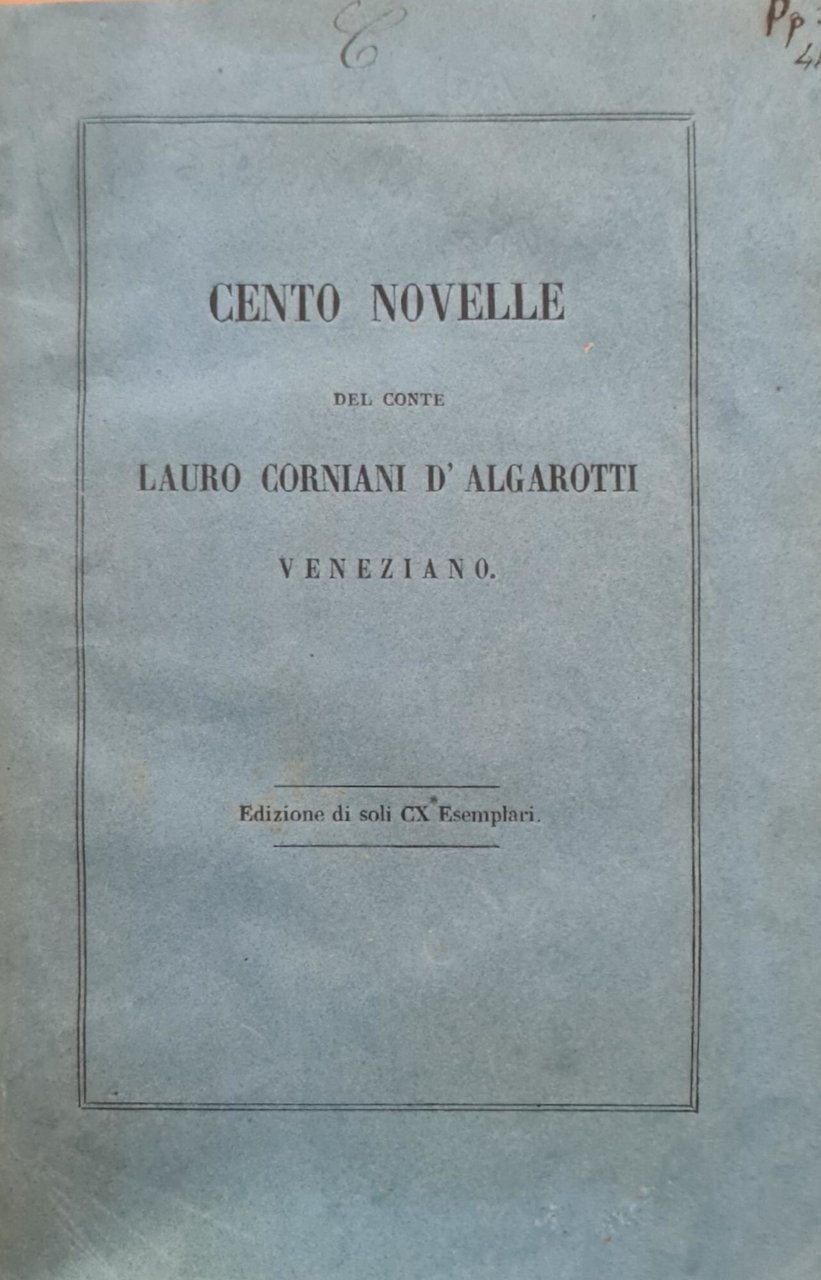 CENTO NOVELLE