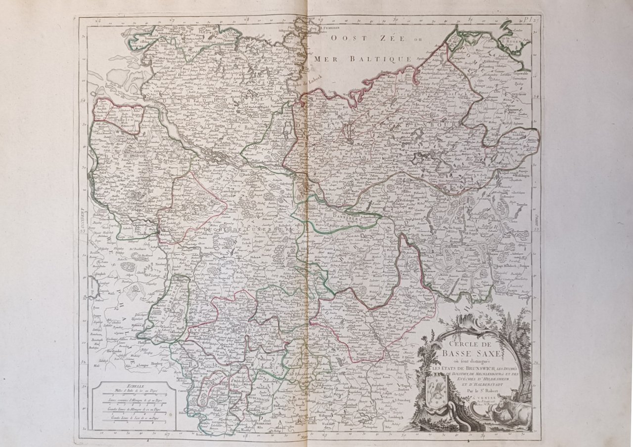 CERCLE DE BASSE SAXE OU SONT DISTINGUES LES ETATS DE … | Immagine principale