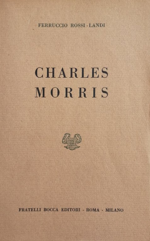 CHARLES MORRIS