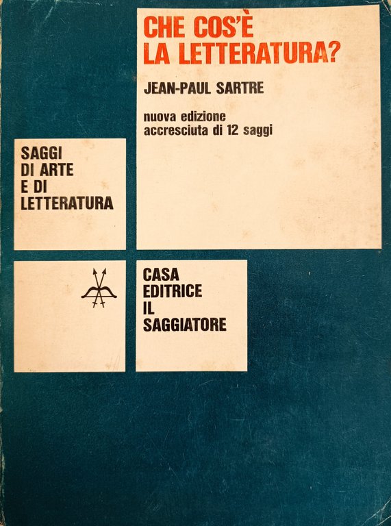 CHE COS' È LA LETTERATURA?