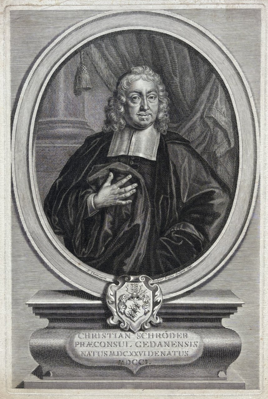 CHRISTIAN SCHRODER PRAECONSUL GEDANENSIS