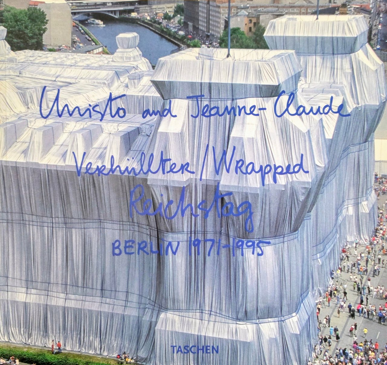 CHRISTO AND JEANNE CLAUDE. VERHULTER REICHSTAG -WRAPPED REICHSTAG BERLIN 1971- …