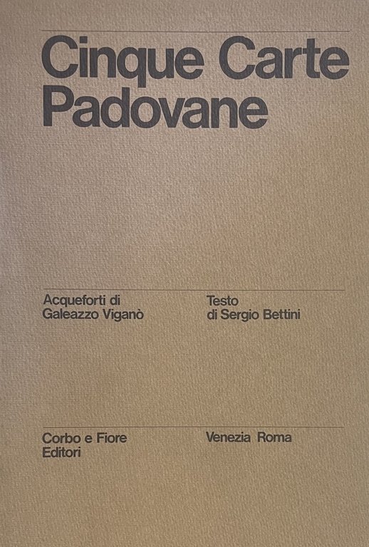 CINQUE CARTE PADOVANE