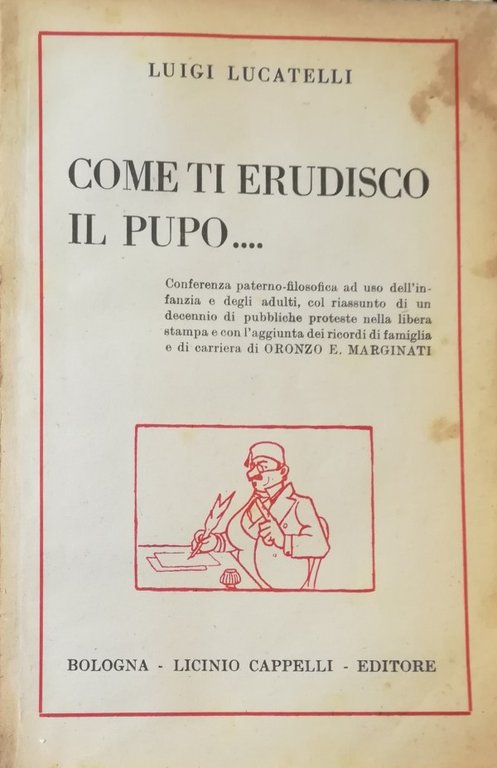 COME TI ERUDISCO IL PUPO