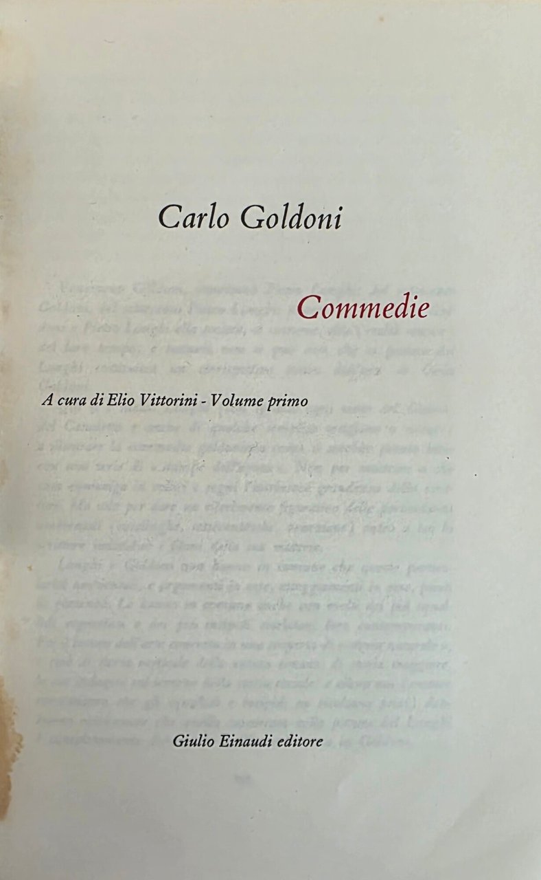 COMMEDIE | Immagine principale