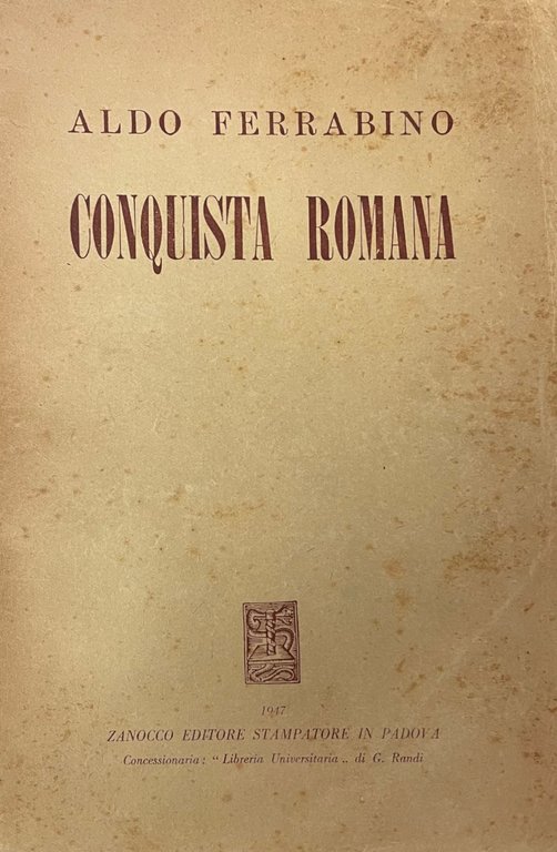 CONQUISTA ROMANA