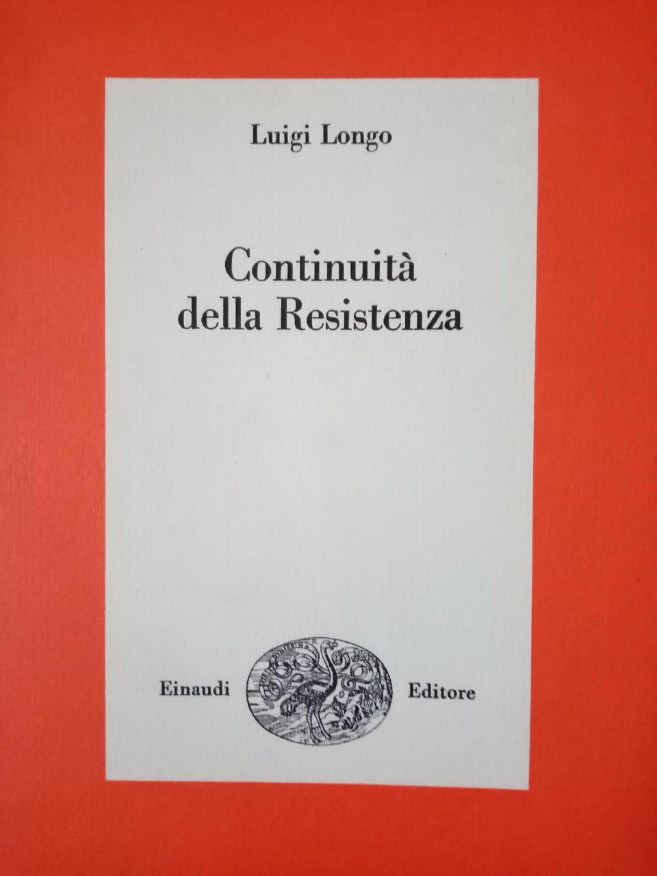 CONTINUITÀ DELLA RESISTENZA