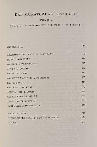 DAL MURATORI AL CESAROTTI VOL. V