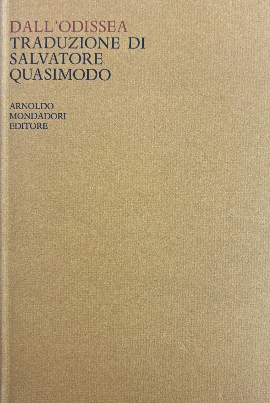 DALL' ODISSEA