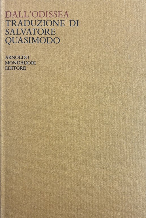 DALL' ODISSEA