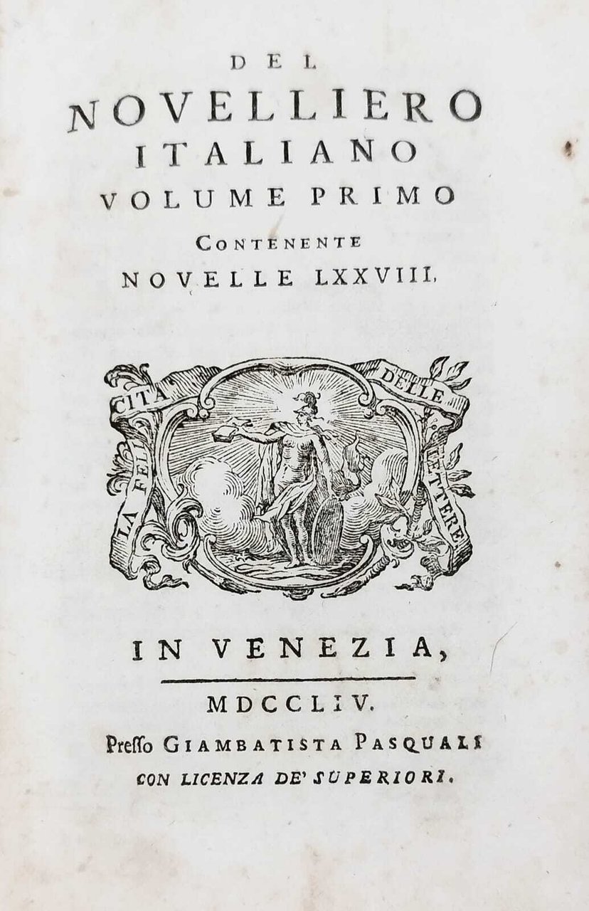 DEL NOVELLIERO ITALIANO