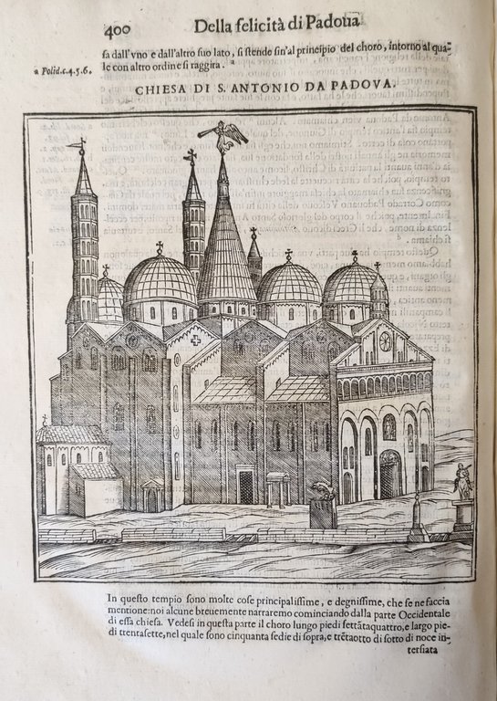 DELLA FELICITA' DI PADOVA DI ANGELO PORTENARI PADOVANO AGOST., LIBRI …