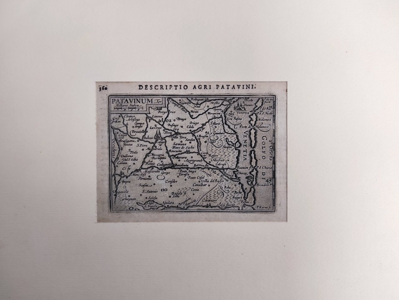 DESCRIPTIO AGRI PATAVINI. "PATAVINUM"