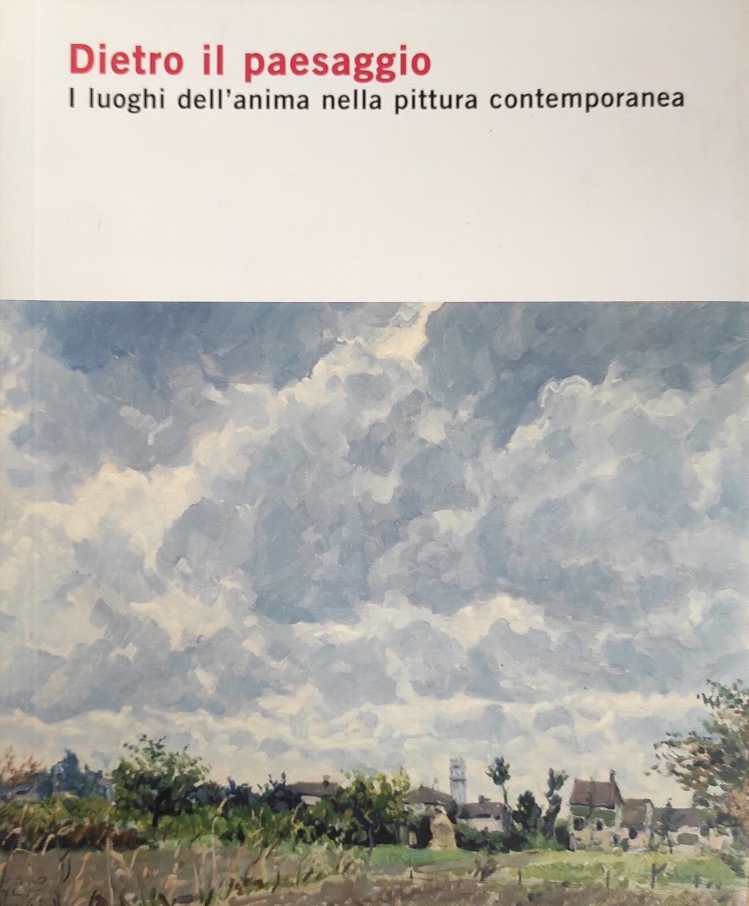 DIETRO IL PAESAGGIO. I LUOGHI DELL'ANIMA NELLA PITTURA CONTEMPORANEA