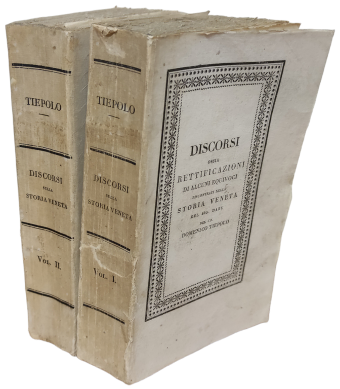 DISCORSI SULLA STORIA VENETA CIOÈ RETTIFICAZIONI DI ALCUNI EQUIVOCI RISCONTRATI …