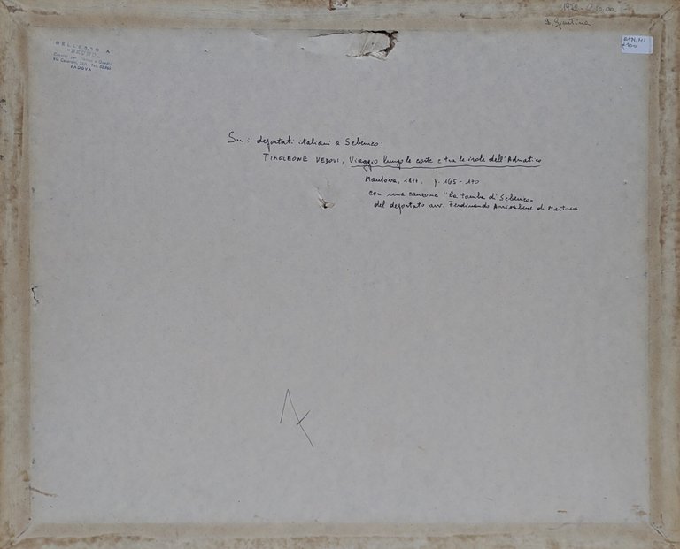 DISEGNO DELLE CASEMATTE NEL CASTELLO DI SEBENICO OVE SONO STATI …