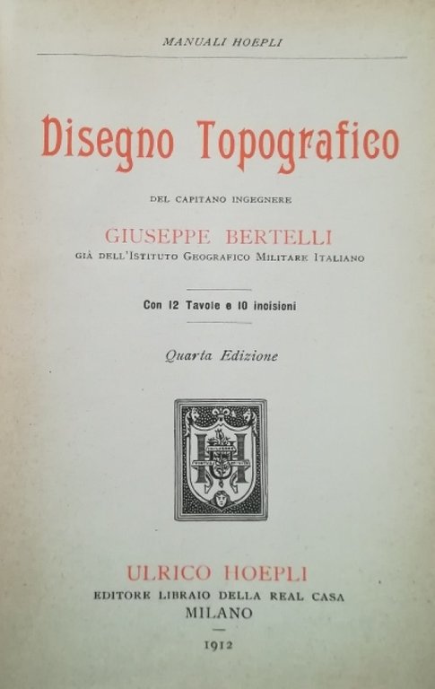 DISEGNO TOPOGRAFICO
