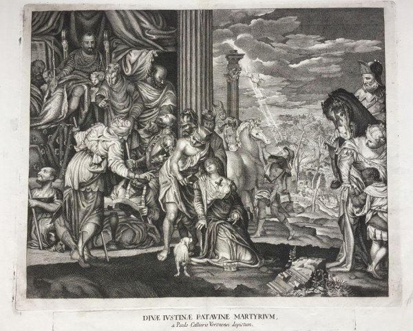 DIVAE IVSTINA PATAVINE MARTYRIVM