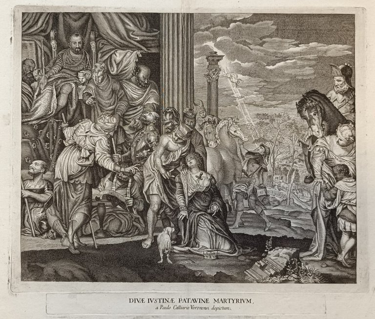 DIVAE IVSTINA PATAVINE MARTYRIVM