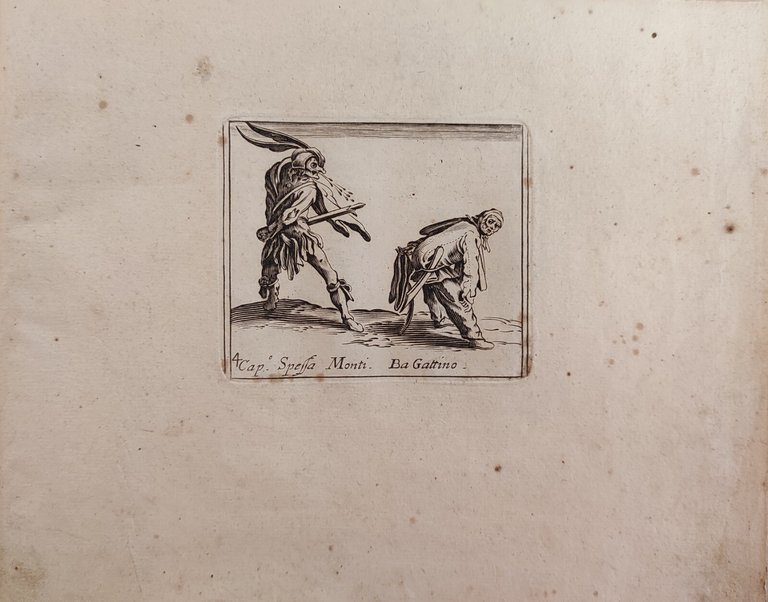 DIVERS POSTURES INVENTEE DEFIGNEE ET GRAVEE PAR CALLOT ET NOUV …