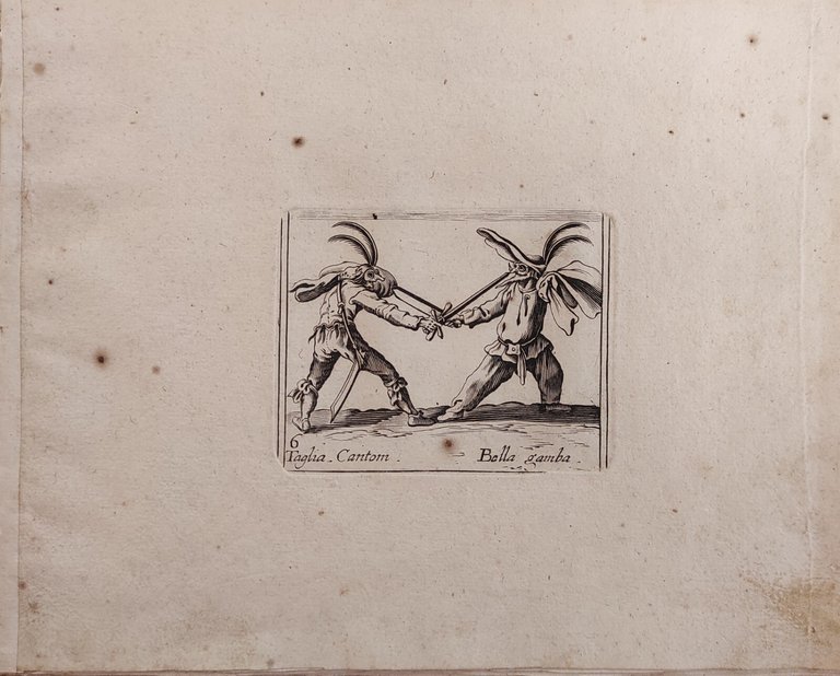 DIVERS POSTURES INVENTEE DEFIGNEE ET GRAVEE PAR CALLOT ET NOUV …