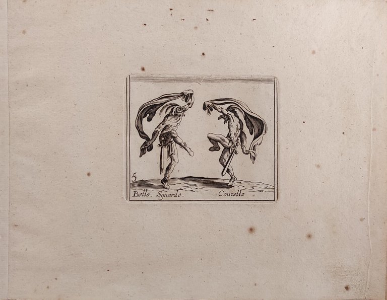 DIVERS POSTURES INVENTEE DEFIGNEE ET GRAVEE PAR CALLOT ET NOUV …
