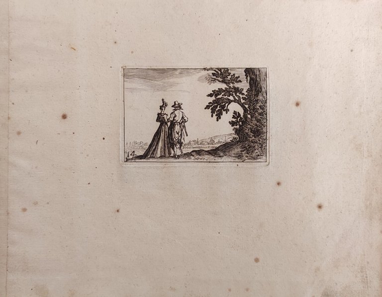 DIVERS POSTURES INVENTEE DEFIGNEE ET GRAVEE PAR CALLOT ET NOUV …