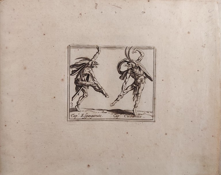 DIVERS POSTURES INVENTEE DEFIGNEE ET GRAVEE PAR CALLOT ET NOUV …