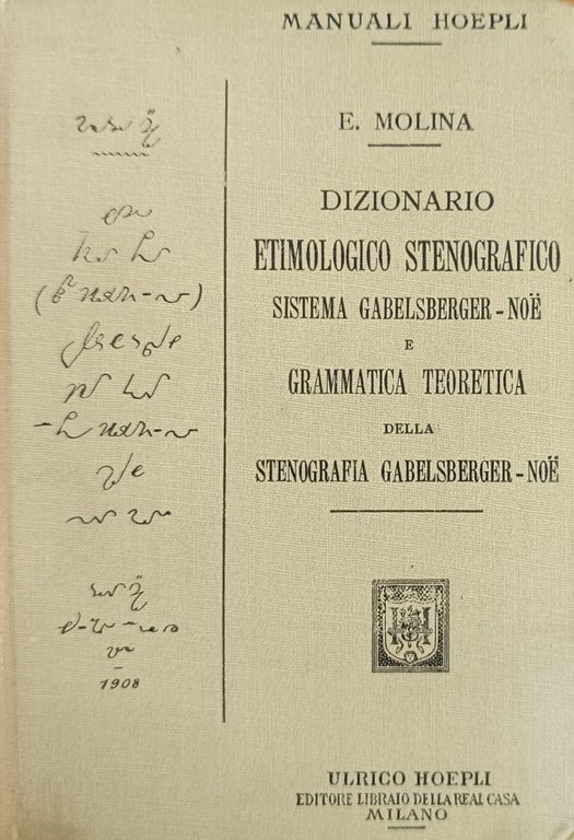 DIZIONARIO ETIMOLOGICO STENOGRAFICO