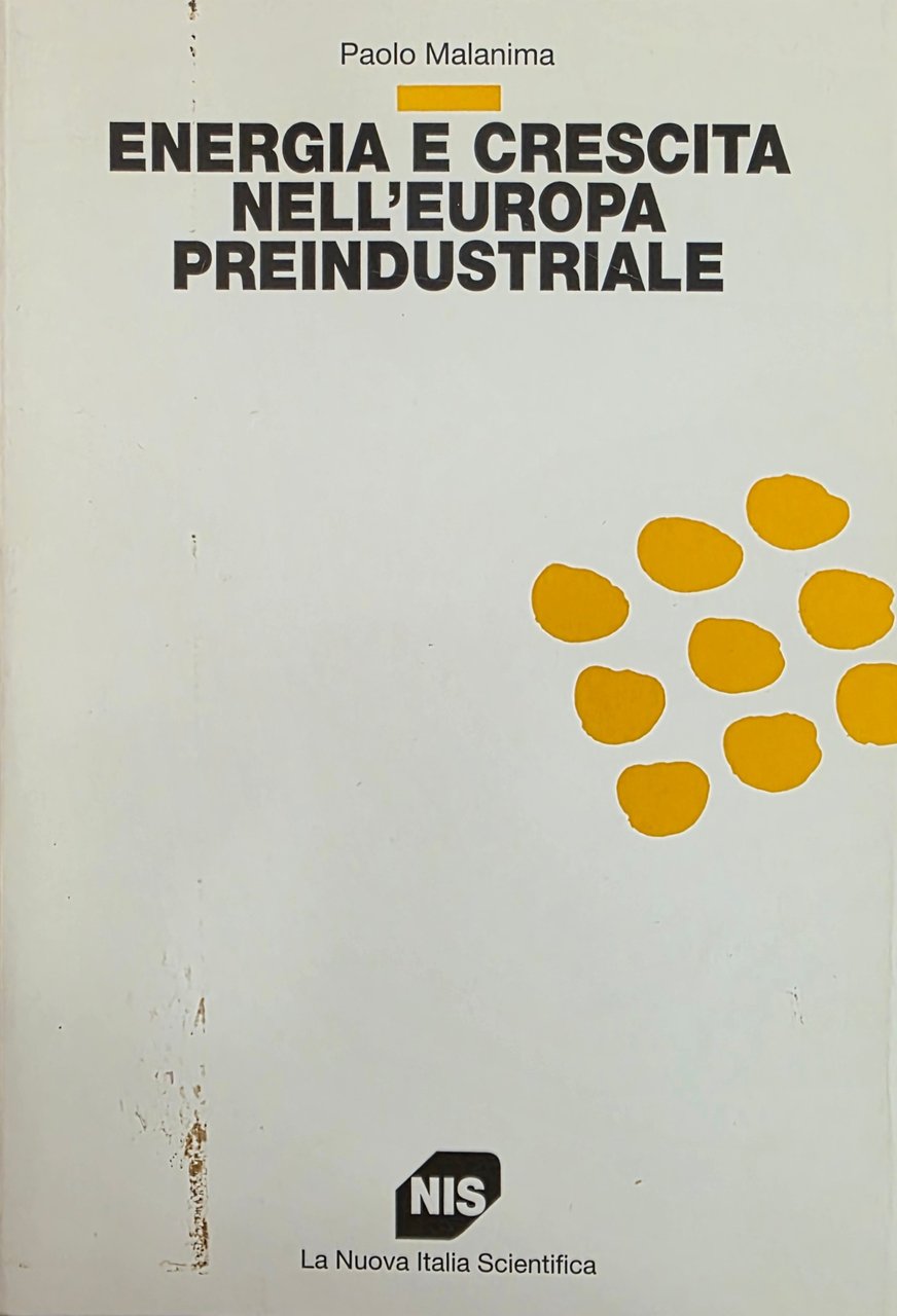 ENERGIA E CRESCITA NELL' EUROPA PREINDUSTRIALE
