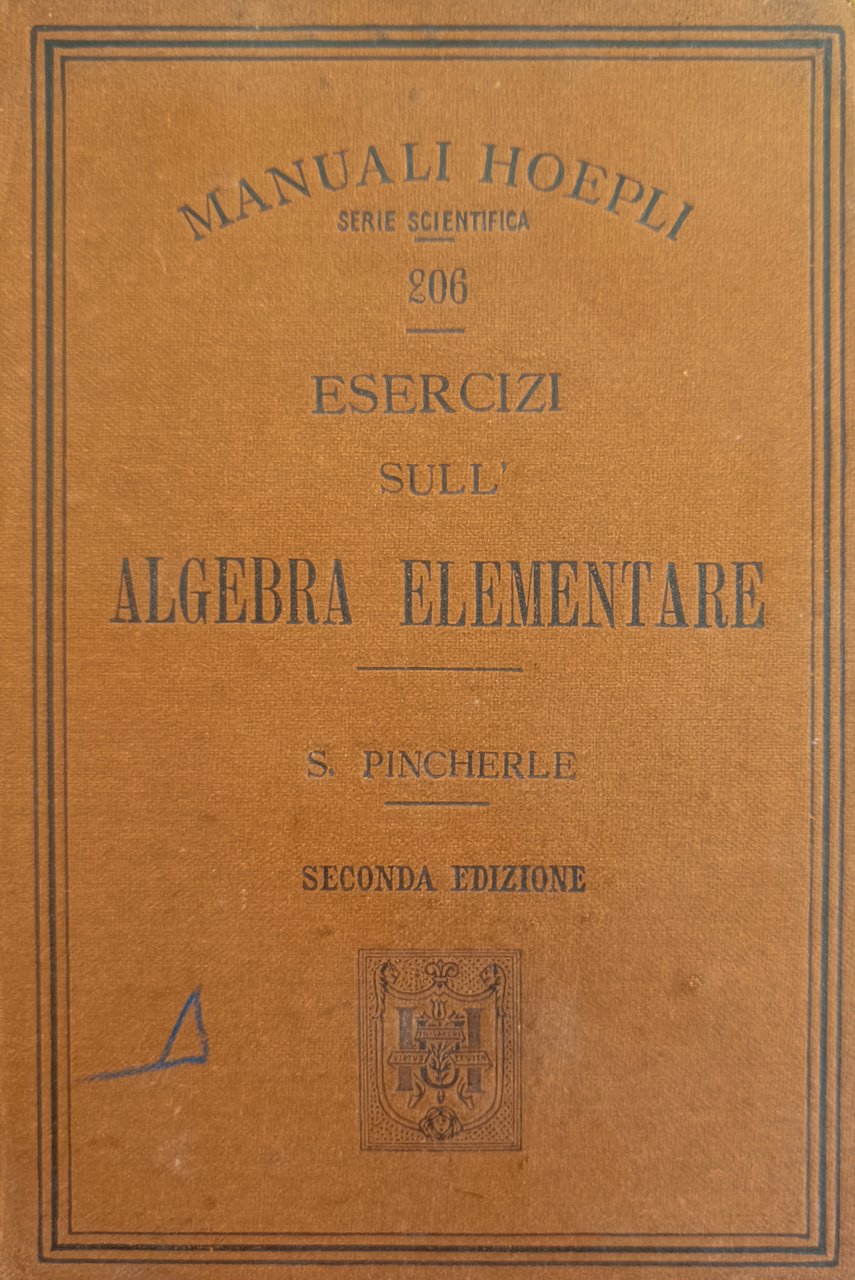 ESERCIZI SULL' ALGEBRA ELEMENTARE