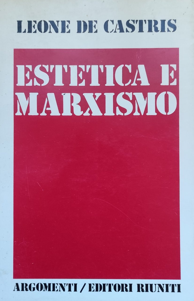 ESTETICA E MARXISMO