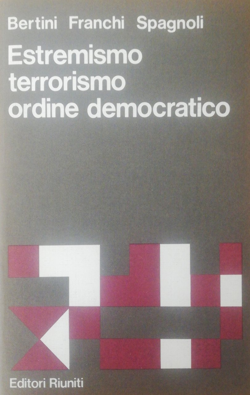 ESTREMISMO TERRORISMO ORDINE DEMOCRATICO