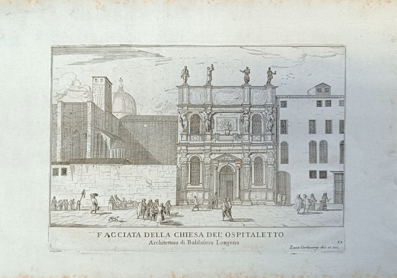 FACCIATA DELLA CHIESA DEL' OSPITALETTO. ARCHITETTURA DI BALDAFERA LONGENA | Immagine principale