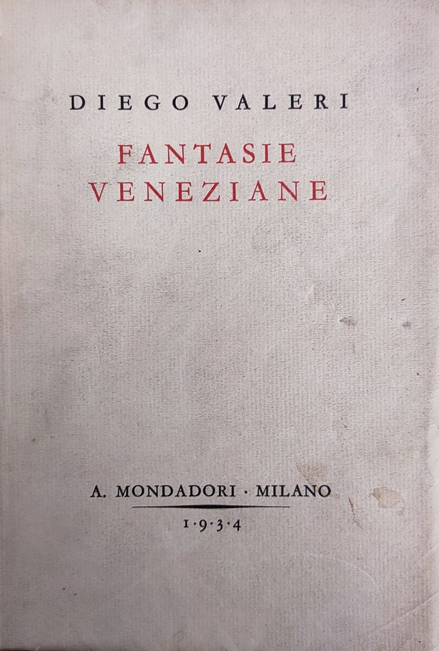 FANTASIE VENEZIANE