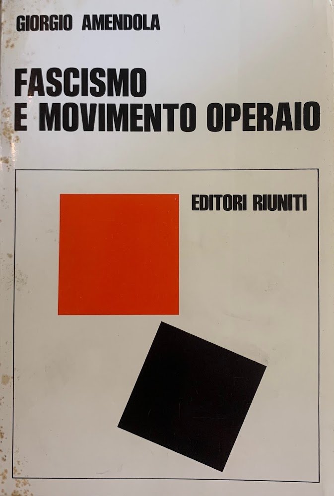 FASCISMO E MOVIMENTO OPERAIO