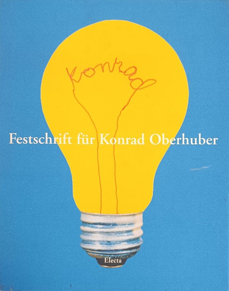 FESTSCHRIFT FUR KONRAD OBERHUBER | Immagine principale