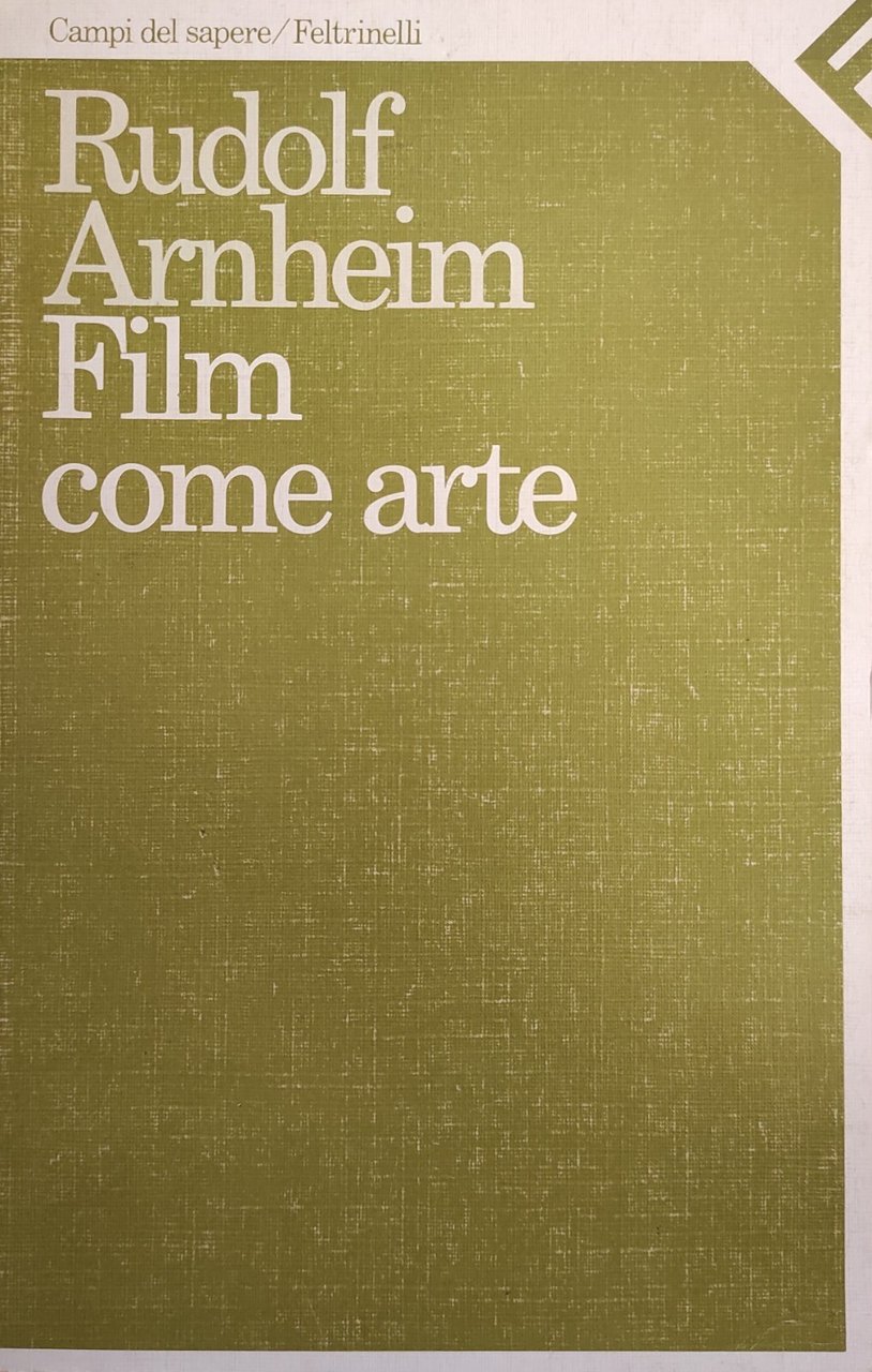 FILM COME ARTE