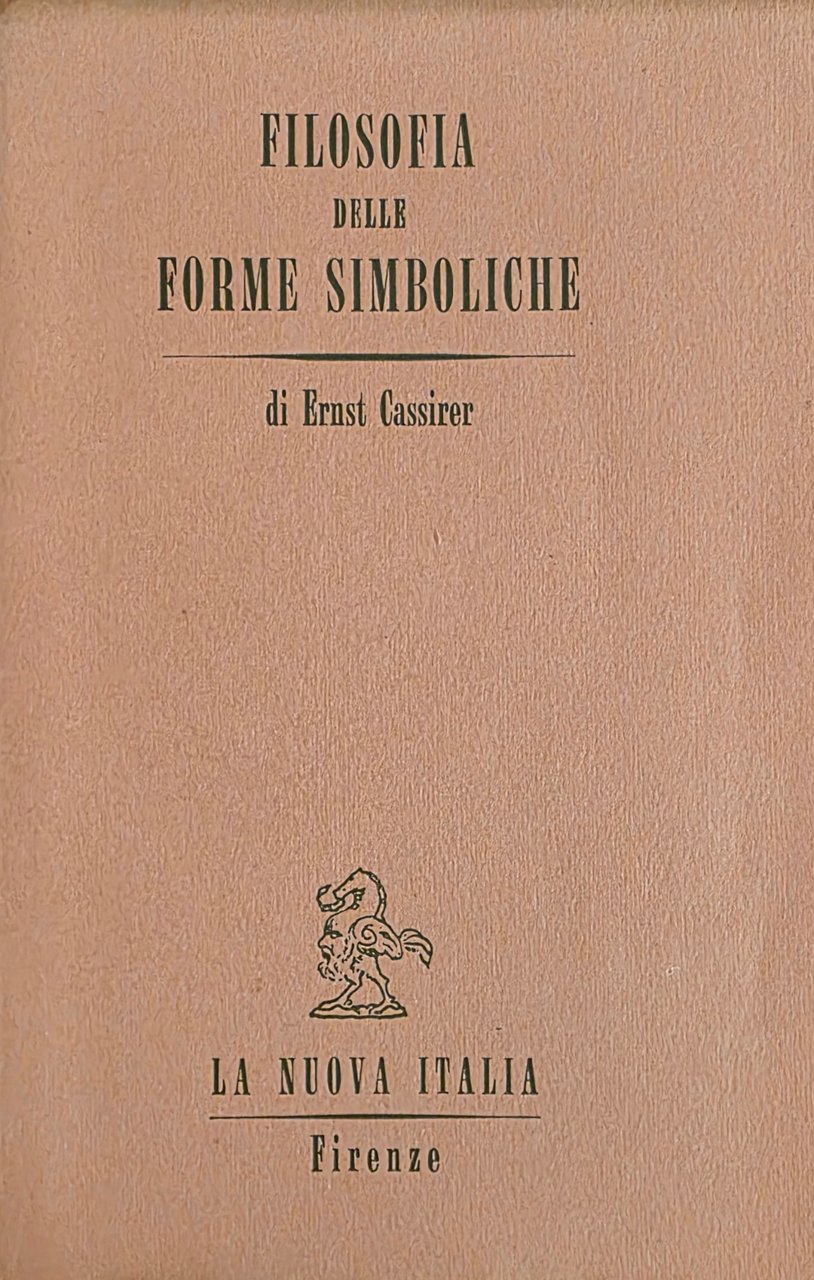 FILOSOFIA DELLE FORME SIMBOLICHE