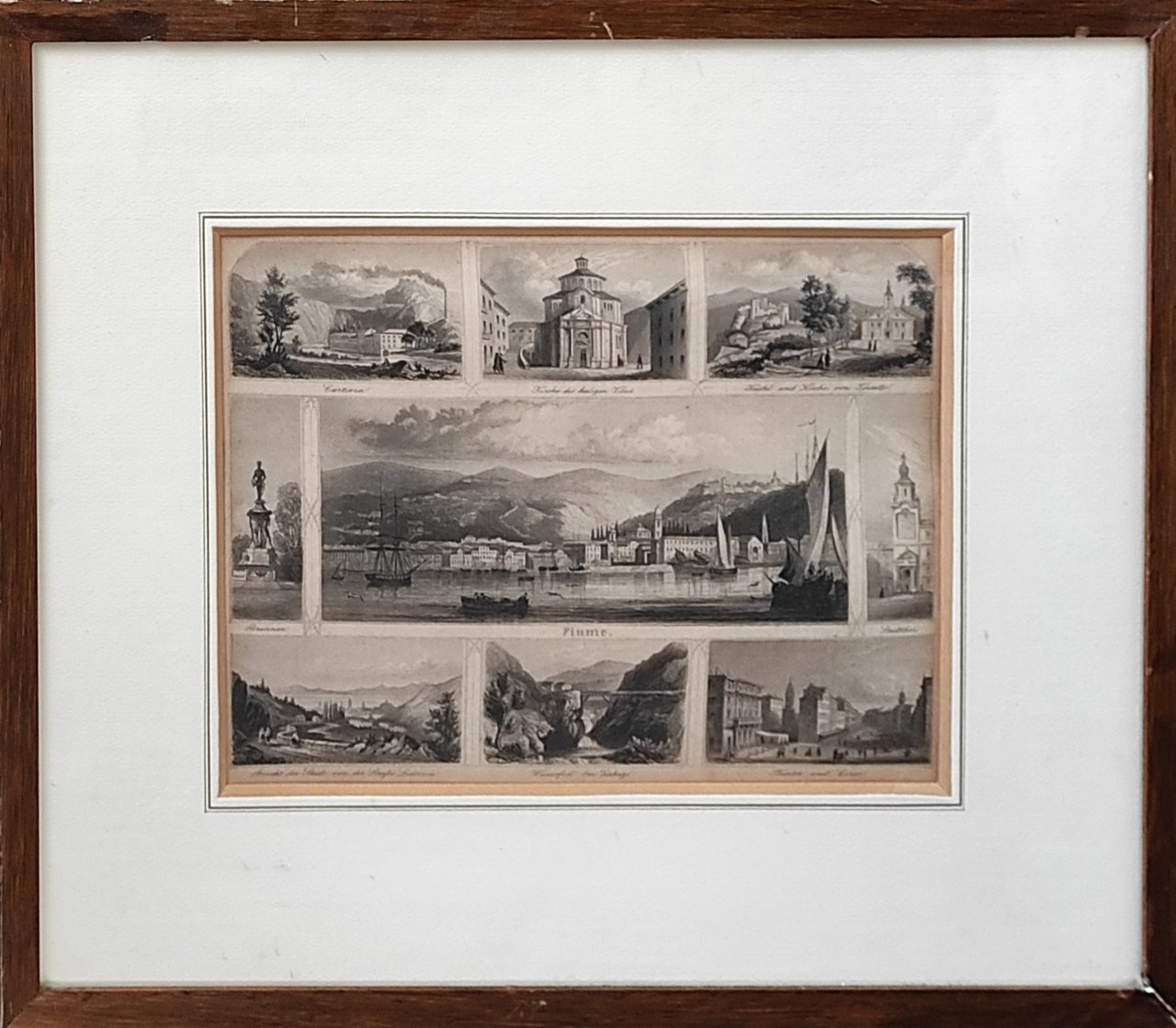 FIUME e VARIE VEDUTE