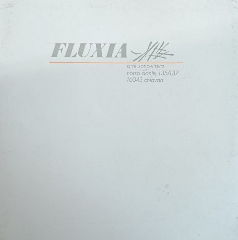 FLUXIA. ARTE SONO - VISIVA