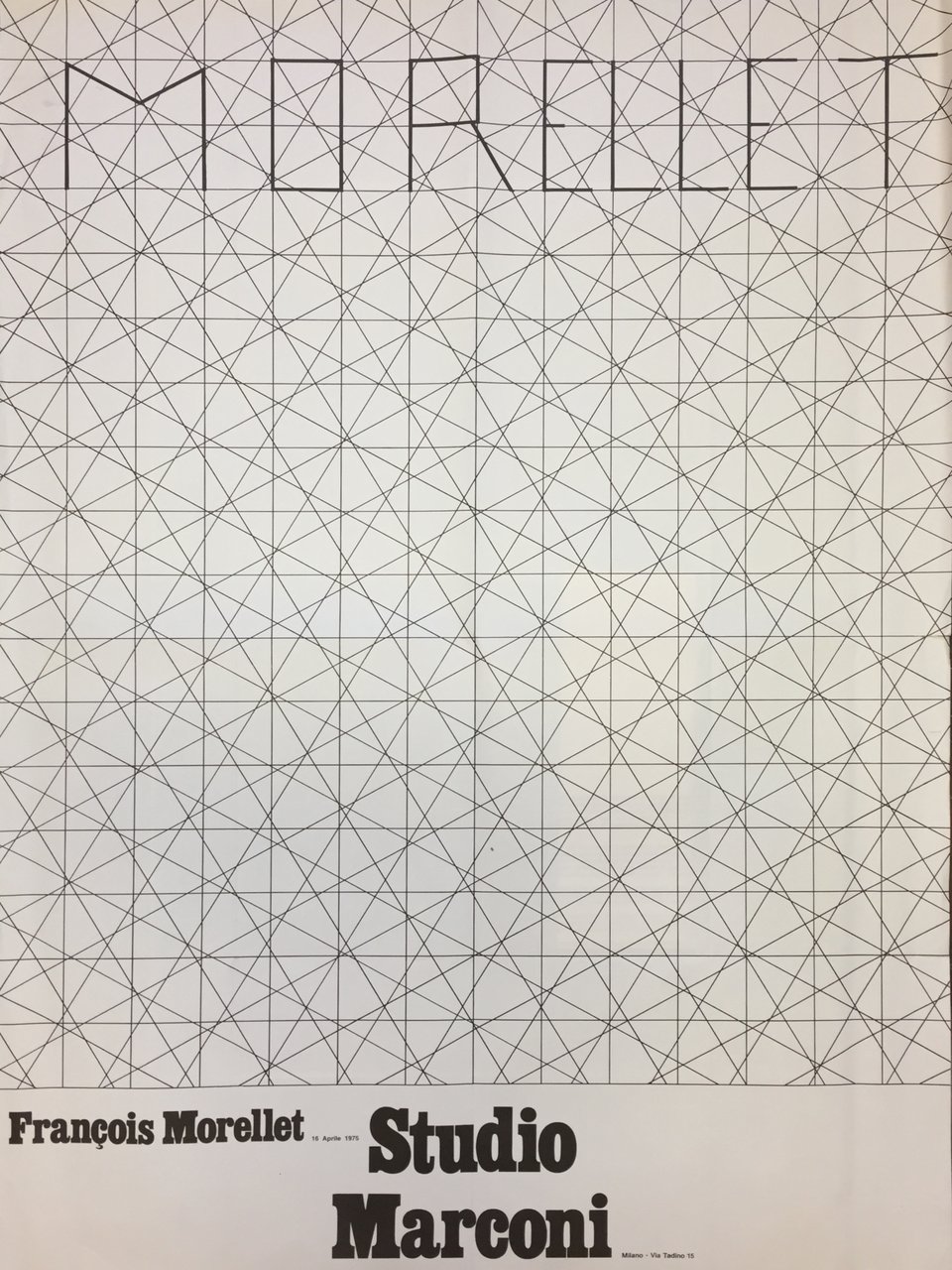 FRANCOIS MORELLET | Immagine principale