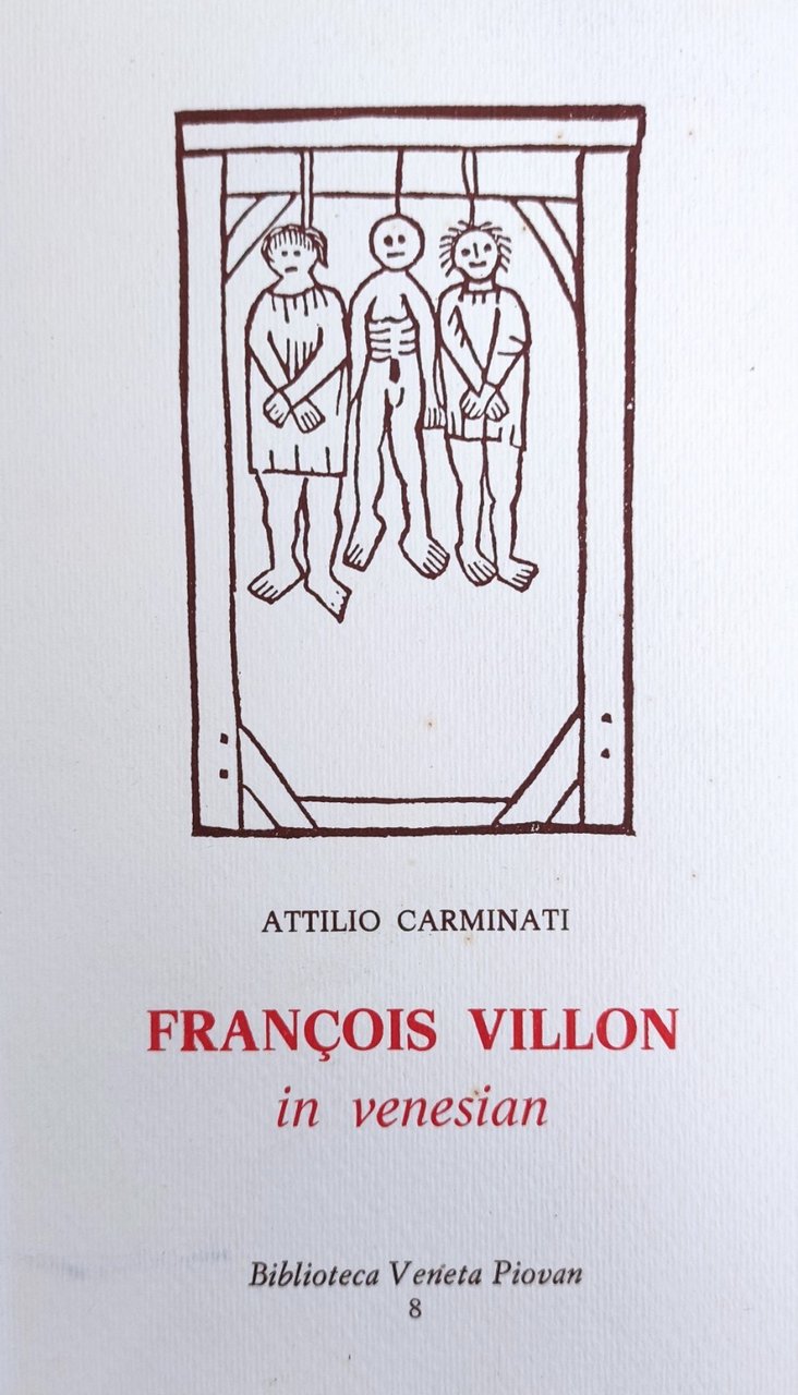 FRANCOIS VILLON. IN VENESIAN